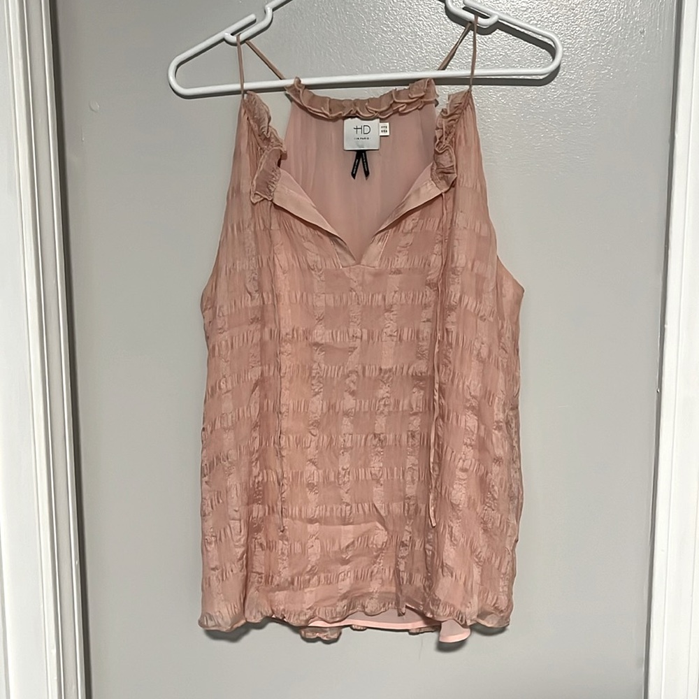 HD in Paris Silk Sleeveless Top